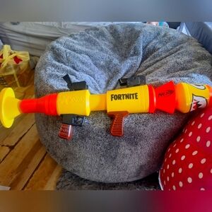 NERF Fortnite Rocket Launcher Toy - Yellow and Red